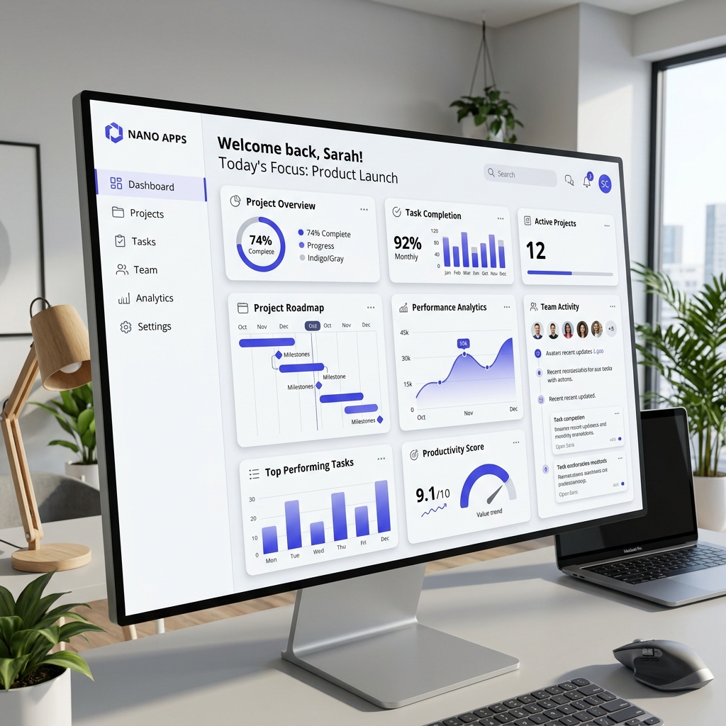 Nano Apps Dashboard